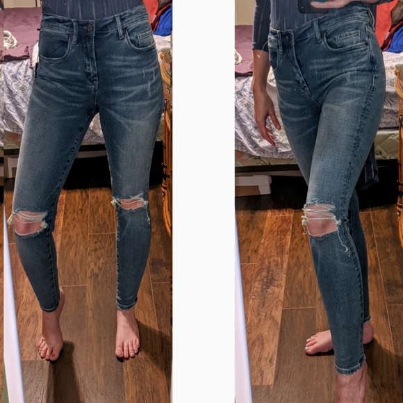 BLANKNYC The Bond Mid Rise Skinny Jeans - Picture 12 of 12